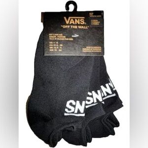 Vans Off the Wall No-Show Socks 3 Pairs